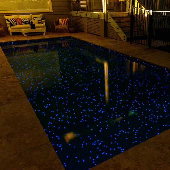 Glass pool mosaic series Fosfo, colour Aquila EZARRI