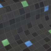 Glass pool mosaic series Fosfo, colour Serpens EZARRI