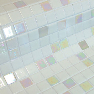 Glass pool mosaic series Fosfo, colour Lepus EZARRI
