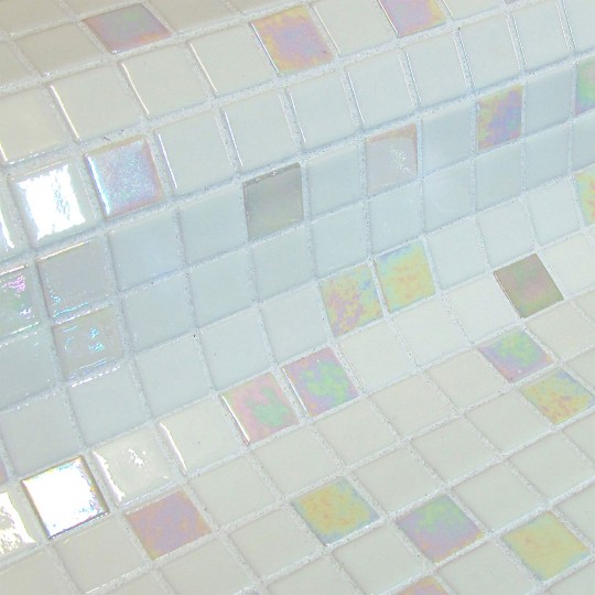 Mozaika basenowa szklana seria Fosfo, kolor Lepus EZARRI