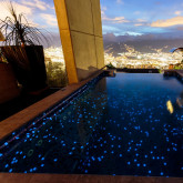 Pool glass mosaic series Fosfo, colour Delphinus EZARRI