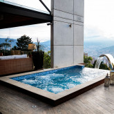 Pool glass mosaic series Fosfo, colour Delphinus EZARRI