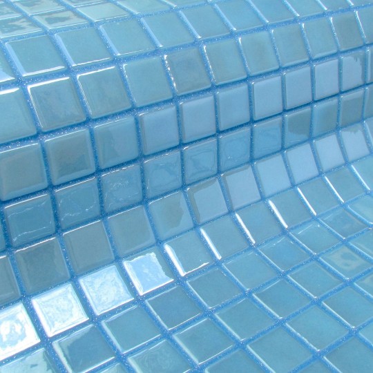 Pool glass mosaic Metal series, colour VANADIUM EZARRI