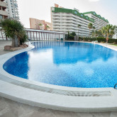 Glass pool mosaic series Topping, colour BLUEBERRIES EZARRI