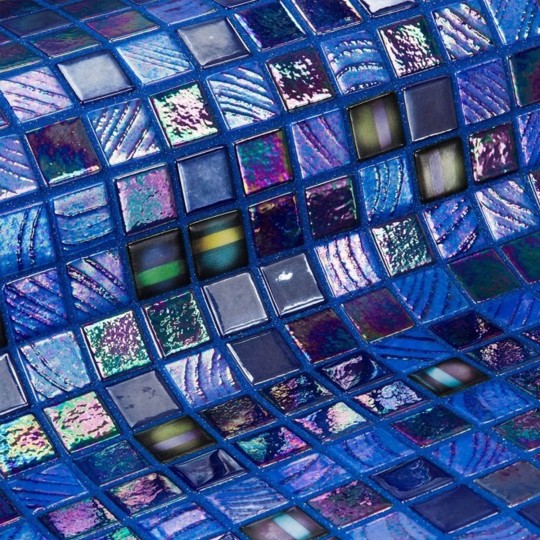 Mozaika basenowa szklana seria Topping, kolor Grapes EZARRI