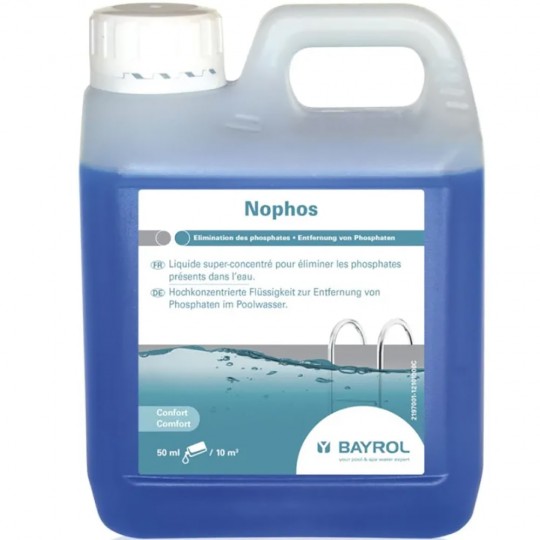 Środek do usuwania fosforanów i przeciw glonom NOPHOS 1L BAYROL