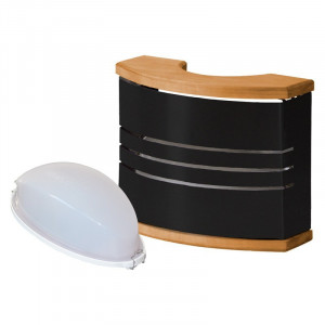Sauna lamp with black cover LEGEND HARVIA
