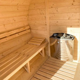 Electric dry sauna heater with control HARVIA VEGA BC45 4.5kW