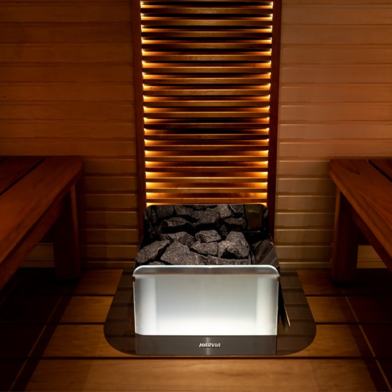 Electric sauna heater HARVIA THE WALL 6 kW with XENIO controller