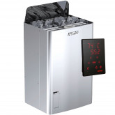 Double-function sauna heater HARVIA THE WALL COMBI 4,5 kW with XENIO controller