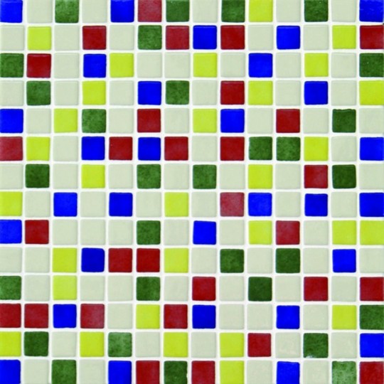 Mozaika basenowa szklana seria MIX (Melanż), kolor 25014-E EZARRI