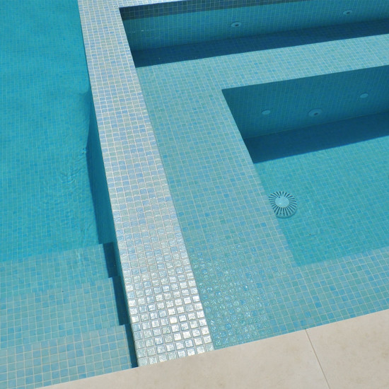 Glass pool mosaic series MIX (Melange), colour 2518-B EZARRI