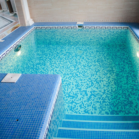 Glass pool mosaic series MIX (Melange), colour 2578-B EZARRI