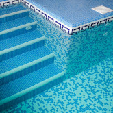 Glass pool mosaic series MIX (Melange), colour 2578-B EZARRI