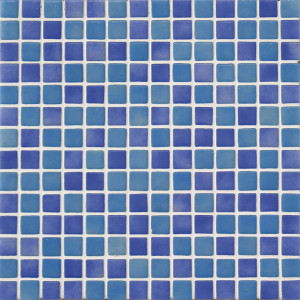 Glass pool mosaic series MIX (Melange), colour 25004-B EZARRI