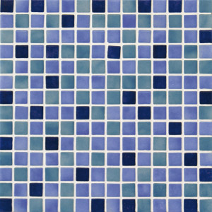 Glass pool mosaic series MIX (Melange), colour 25001-C EZARRI