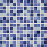 Glass pool mosaic series MIX (Melange), colour 25002-C EZARRI