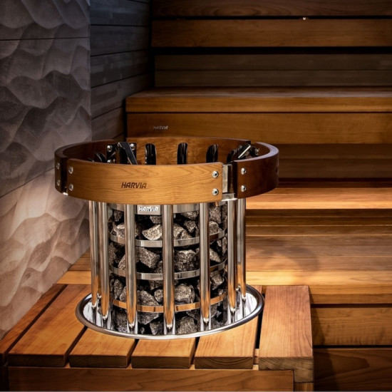 Electric sauna heater with XENIO controller HARVIA GLOW 6,8kW