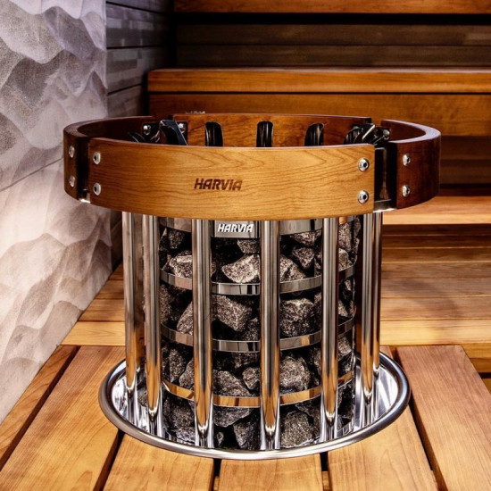 Electric sauna heater with XENIO controller HARVIA GLOW 9,0kW