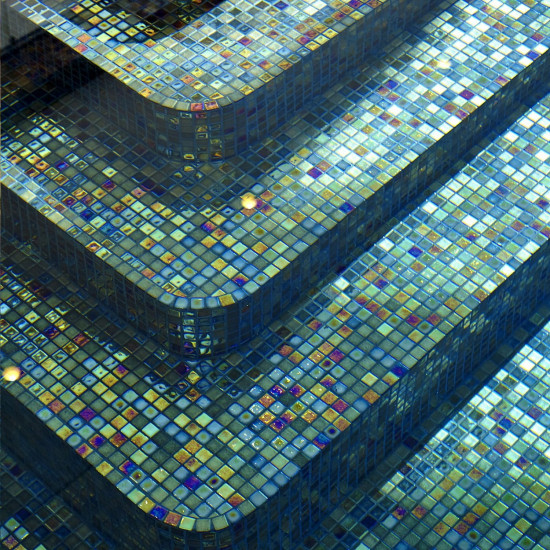 Glass mosaic pool series COCKTAIL, colour ALEXANDER EZARRI