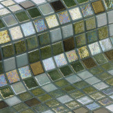 Pool glass mosaic series COCKTAIL, colour GRASSHOPPER EZARRI