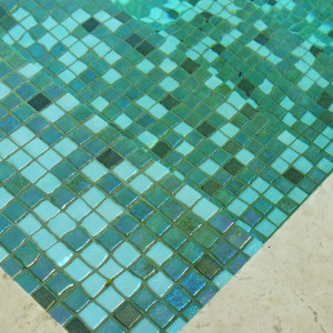 Pool glass mosaic series COCKTAIL, colour GRASSHOPPER EZARRI 2