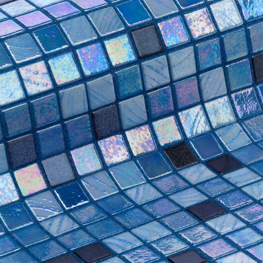 Glass mosaic pool series COCKTAIL, colour LONG ISLAND EZARRI