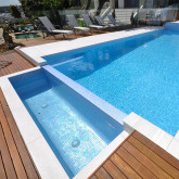 Glass mosaic pool series Vulcano, colour STROMBOLI EZARRI