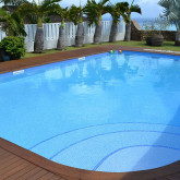 Glass mosaic pool series Vulcano, colour STROMBOLI EZARRI