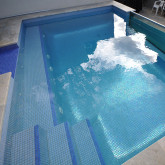 Glass mosaic pool series Vulcano, colour STROMBOLI EZARRI