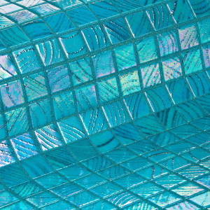 Pool glass mosaic series Vulcano, colour FUJI EZARRI