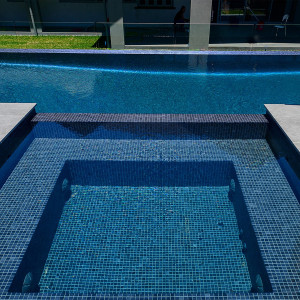 Pool glass mosaic series Space, colour SAGITTARIUS EZARRI 2