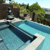 Pool glass mosaic series Space, colour CAPRICORN EZARRI