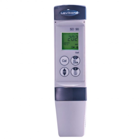 Electronic tester for measuring the NaCl concentration in swimming pool water SD90 LOVIBOND