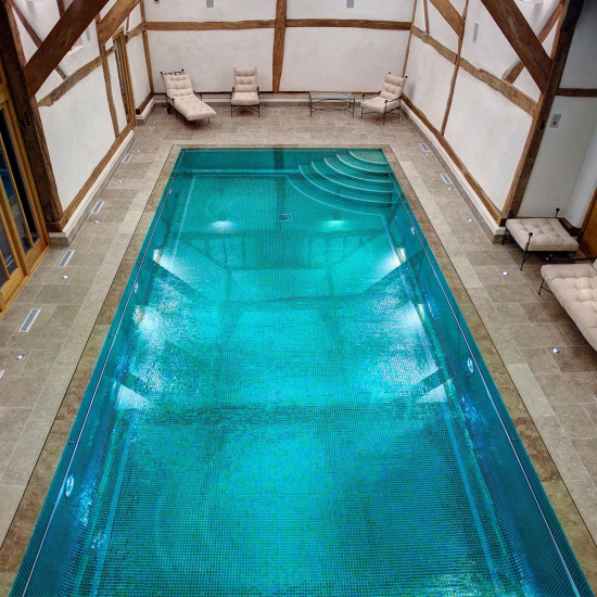 Mozaika basenowa szklana seria Metal, kolor ESMERALDA EZARRI