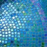 Mozaika basenowa szklana seria Metal, kolor ESMERALDA EZARRI