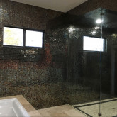 Pool glass mosaic Metal series, colour OXIDO EZARRI