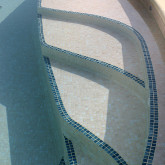 Glass pool mosaic Anti series, colour 2514-B R2 EZARRI