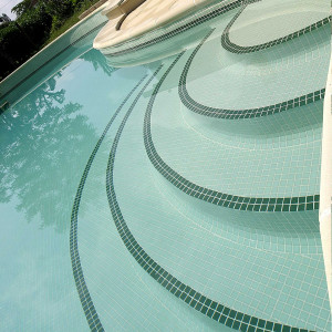 Glass pool mosaic, Lisa series, colour 2549-A EZARRI 2