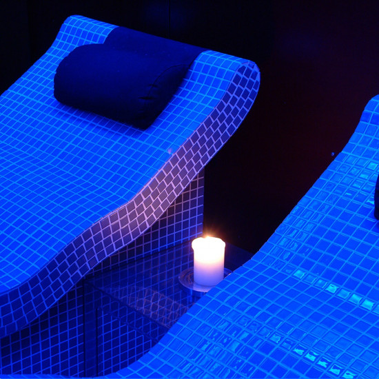 Glass pool mosaic, Lisa series, colour 2542-B EZARRI