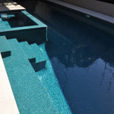 Glass pool mosaic, Niebla series, colour 2502-A EZARRI