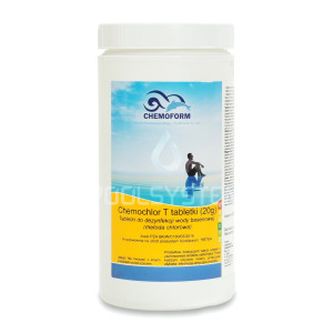Tabletki chloru 20g CHEMOCHLOR T 1KG CHEMOFORM
