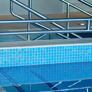 Glass pool mosaic, Niebla series, colour 2508-A EZARRI 2