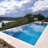 Glass pool mosaic, Niebla series, colour 2510-A EZARRI