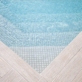 Glass pool mosaic, Niebla series, colour 2522-B EZARRI