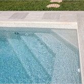 Glass pool mosaic, Niebla series, colour 2522-B EZARRI