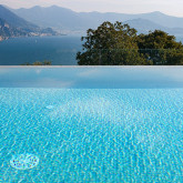 Glass pool mosaic, Niebla series, colour 2522-B EZARRI