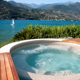 Glass pool mosaic, Niebla series, colour 2523-B EZARRI