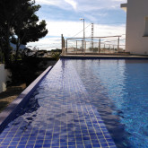 Pool glass mosaic, Niebla series, colour 2562-B EZARRI