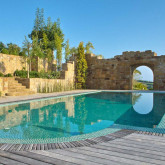 Pool glass mosaic, Niebla series, colour 2586-B EZARRI